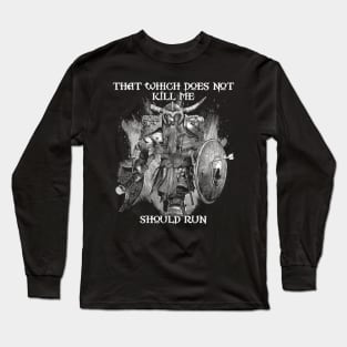 Bruenor Battlehammer Mithral Hall Dwarf Faerun Fourthpeak Frost Hills Long Sleeve T-Shirt